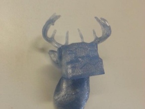 pug deersly sculture cervi 3d print model - Mito3D