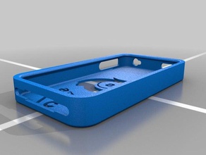 iphone 5 case mobile phone 3d print protector 3d print model - Mito3D