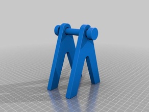 small filament spool holder 3d printer accessories 3d print model - Mito3D