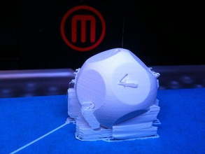 n-sided mourir dé personnalisé customizer openscad utile 3d print model - Mito3D