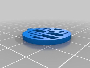 meine kundenspezifische Monogramm-Anhänger Schmuck kundengebundene 3d print model - Mito3D