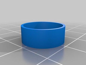 mon personnalisée taille de la bague 4 les anneaux personnalisé 3d print model - Mito3D