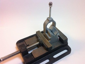 v bloc les machines-outils le luminaire jig atelier d'usinage outil de v-block 3d print model - Mito3D