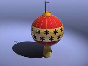 oriental lantern art customizer useful 3d print model - Mito3D