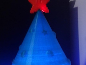 árvore de natal decoração 3d print model - Mito3D