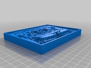 happy sponge 2d art customized 3d print model - Mito3D