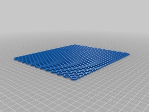 my customized honeycomb generator buildings & structures building bit hc3d 3d print model - Mito3D
