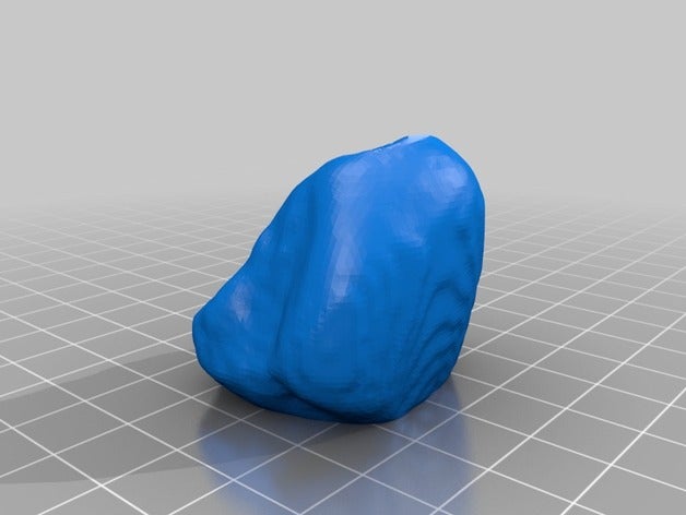 em camadas de rochas rock 3D print model - Mito3D