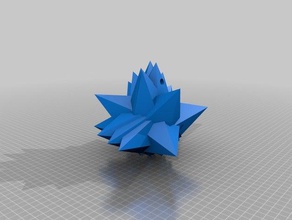 my grasshopper trials1 parametric random stars toy & game accessories 3d print model - Mito3D