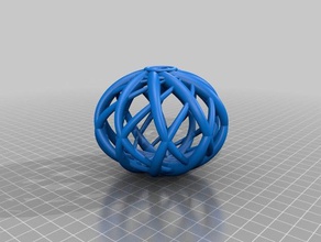 twisted-ornament 2 Dekor 3d print model - Mito3D