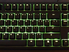 cherry mx color del led de cambiador cubre teclado mecánico 3d print model - Mito3D