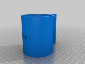 dog food cup pets customized 3d print model - Mito3D
