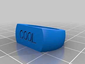 cool size 6 rings customized 3d print model - Mito3D
