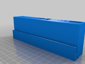2 araç tutucu akrilik paneller çoğaltıcı sahipleri & kutu 3d print model - Mito3D