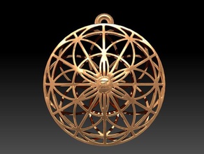kutsal geo kolye süsü takı Noel nick iacobbo süs geometri 3d print model - Mito3D