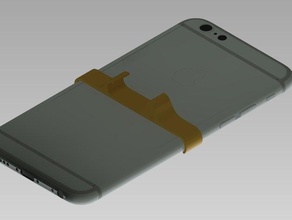 iphone 6 bose qc20i battery clip mobile phone i20 qc 3d print model - Mito3D