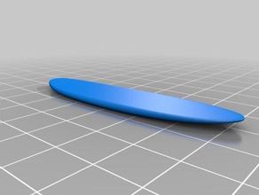 planche de surf long sport et loisirs conseil d'administration longboard 3d print model - Mito3D