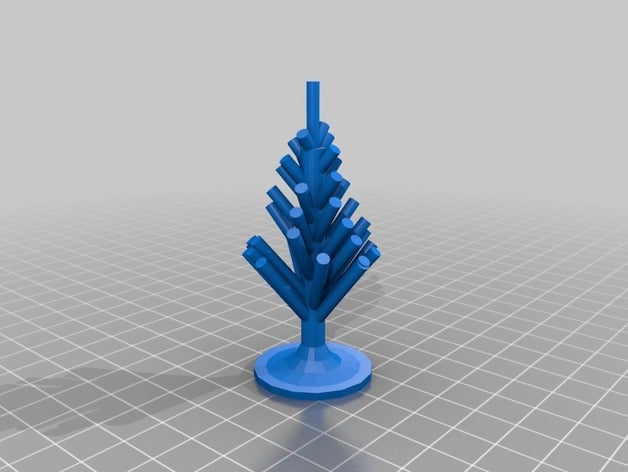 kallel árvore de natal modelos personalizado 3D print model - Mito3D