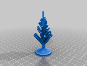 kallel árvore de natal modelos personalizado 3d print model - Mito3D