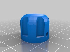 customized potentiometer knob replacement parts 3d print model - Mito3D