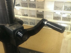 craftsman drill press handle parts replacement part 3d print model - Mito3D