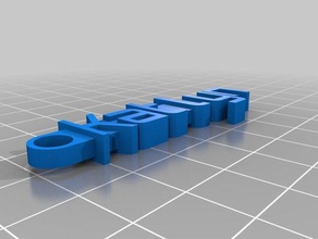 katlyn organization customized 3d print model - Mito3D