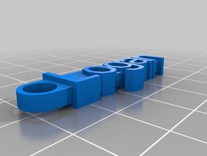 logan organización personalizado 3d print model - Mito3D