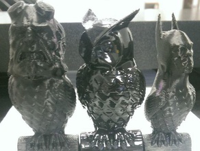 cehennem baykuş yaratıklar 3d print model - Mito3D