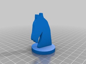 knight chess set 3d print model - Mito3D