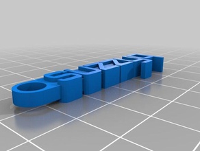 suzzy organization customized 3d print model - Mito3D