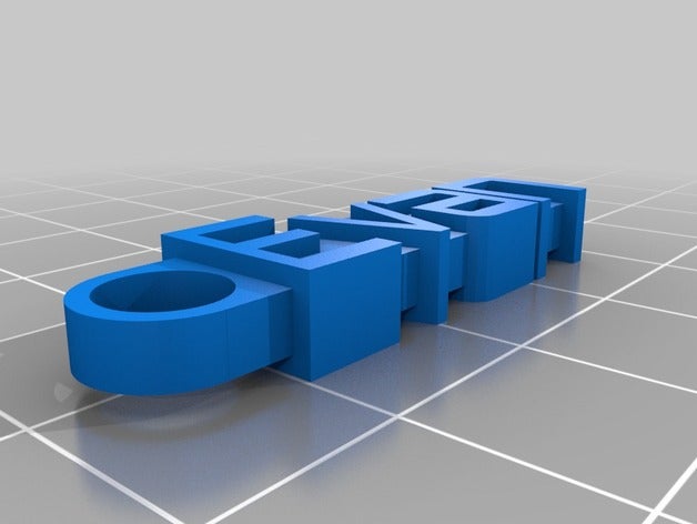 evan organización personalizado 3D print model - Mito3D