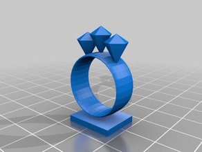 ring girl A impressão 3d 3d print model - Mito3D