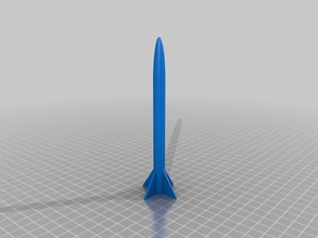 rocket models customizer experiment test 3d print model - Mito3D