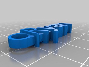 ryan organizasyon özelleştirilmiş 3d print model - Mito3D