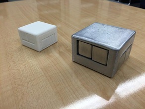 pistone puzzle i cubo di 3d print model - Mito3D