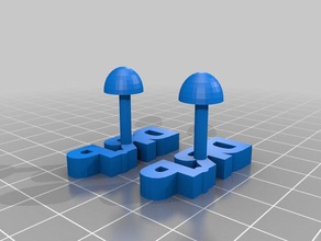 shu drpettilo boutons de manchette L'impression 3d 3d print model - Mito3D