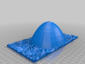 kasnas volcano scans & replicas 3d print model - Mito3D