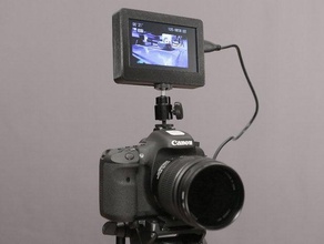 diy monitor dslr cameras any hdmi device camera adafruit adapter display electronics tripod 3d print model - Mito3D