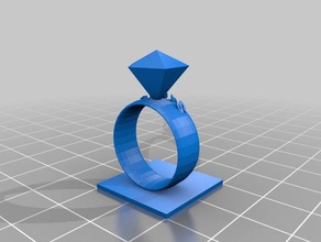 tamanho 6 nome do anel A impressão 3d 3d print model - Mito3D