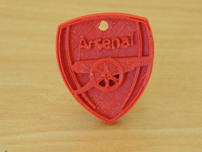 arsenal key chain other football inventor keychain soccer sports 3d print model - Mito3D
