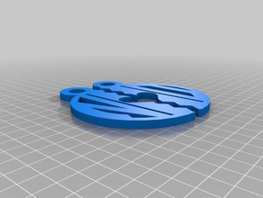 olive nell half heart monogram pendant jewelry customized 3d print model - Mito3D