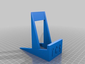 iphone stand mobile phone 3d print model - Mito3D