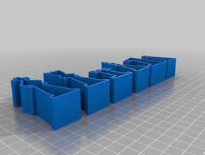 einzigartiges Schachspiel 3d print model - Mito3D