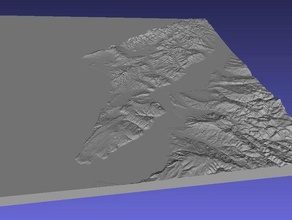 gallipoli lernen Geodäsie Geographie relief relief-Karte topo Topographie Weltkrieg ein 3d print model - Mito3D