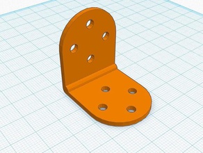 tetrix l bracket parts 3d print model - Mito3D