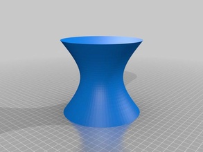 hyperboloid revolution engineering 3d print model - Mito3D