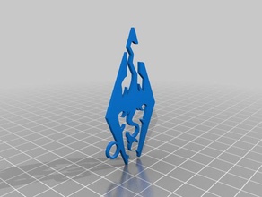 skyrim Anahtarlık işaretler ve logolar 3d print model - Mito3D