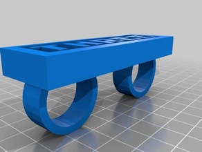 threeringcaps les anneaux personnalisé 3d print model - Mito3D