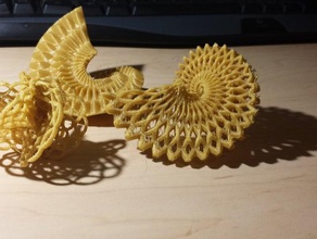 spiral Ornamenten Kunst Weihnachten ornament Dekoration Ornamente Spirale 3d print model - Mito3D