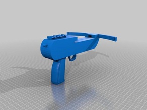 crossbow tabanca mekanik oyuncaklar 3d print model - Mito3D